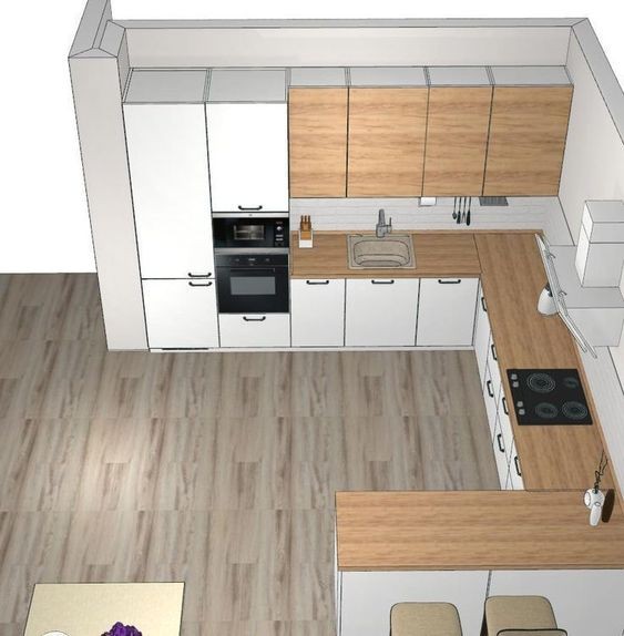nhà bếp hiện đại