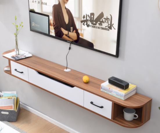 Kệ TV dáng bo tròn