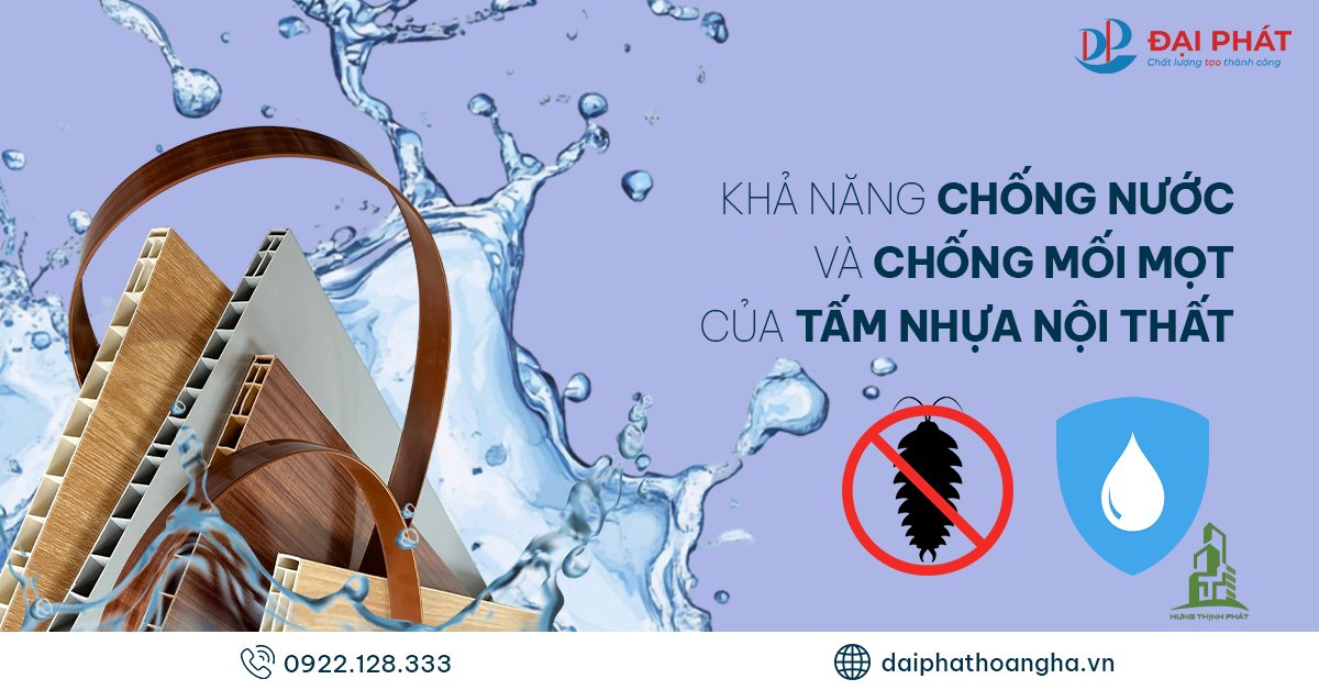 KINH NGHIỆM THỰC TẾ SỬ DỤNG TẤM NHỰA NỘI THẤT 2025 – CHỐNG NƯỚC, CHỐNG MỐI MỌT HIỆU QUẢ