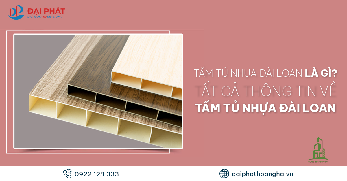 Tấm Tủ Nhựa Đài Loan 2025 – Giải Pháp Nội Thất Phổ Biến Cho Gia Đình Việt