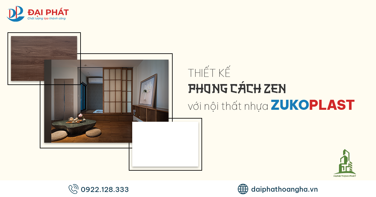 Thiết Kế Phong Cách Zen Với Nội Thất Nhựa Zukoplast 2025