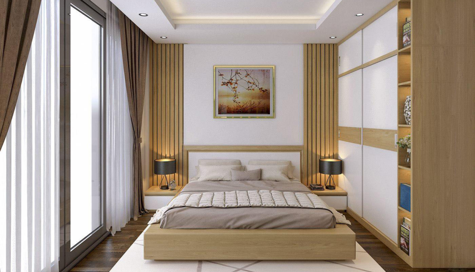 PHÒNG NGỦ ẤM ÁP – ĐẦY ĐỦ – CHI PHÍ DƯỚI 20 TRIỆU CÙNG NỘI THẤT NHỰA