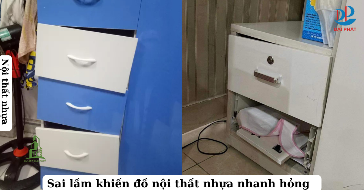 6 Nguyên Nhân Khiến Đồ Nội Thất Nhựa Nhanh Hỏng – Đừng Chủ Quan Năm 2025
