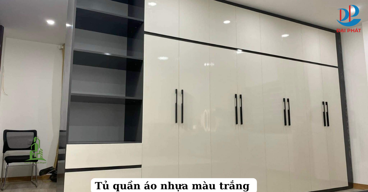 Top 7 Mẫu Tủ Quần Áo Nhựa Màu Trắng Tối Giản – Xu Hướng Dẫn Đầu 2025