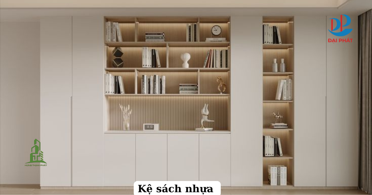 KỆ SÁCH NHỰA HAY KỆ GỖ – LỰA CHỌN NÀO ĐÁNG GIÁ CHO NĂM 2025?