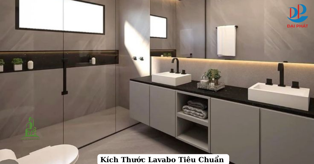 KÍCH THƯỚC LAVABO CHUẨN GIÚP PHÒNG TẮM TIỆN NGHI VÀ HIỆN ĐẠI 2025