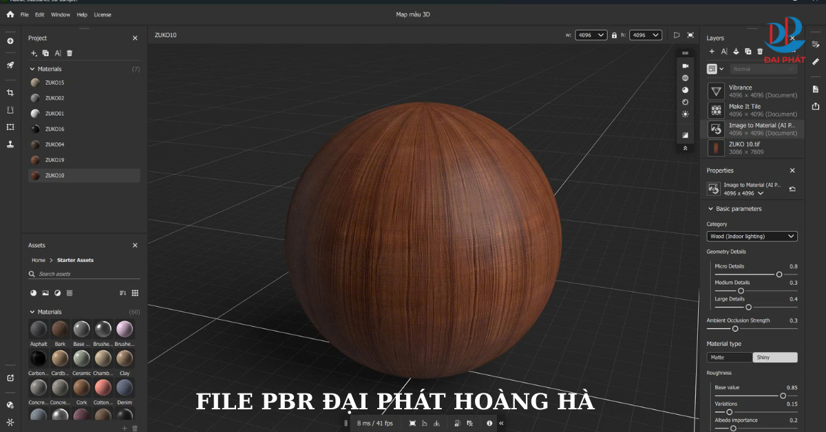 Nhận Ngay File PBR Tấm Nhựa Nội Thất Miễn Phí – Đại Phát Hoàng Hà 2025