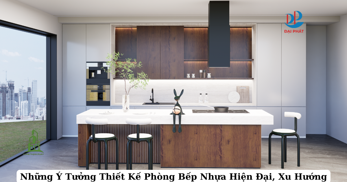 KITCHEN IDEAS – PHÒNG BẾP NHỰA PHONG CÁCH TỐI GIẢN HIỆN ĐẠI 2025