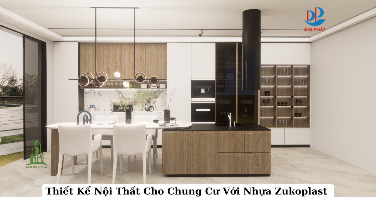 CÂU CHUYỆN BIẾN HÓA CĂN HỘ CHUNG CƯ HIỆN ĐẠI VỚI NHỰA NỘI THẤT ZUKOPLAST