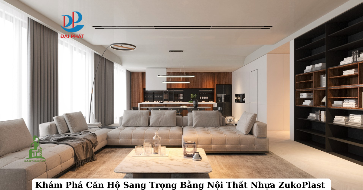 CĂN HỘ SANG TRỌNG – HIỆN ĐẠI VỚI NỘI THẤT NHỰA ZUKOPLAST 2025