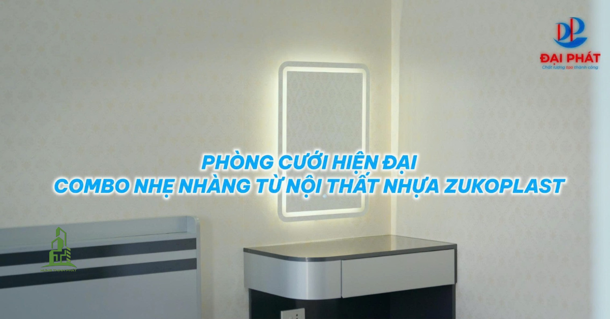 Phòng Cưới Hiện Đại 2025 – Khi Zukoplast Mang Cảm Xúc Vào Không Gian Hạnh Phúc