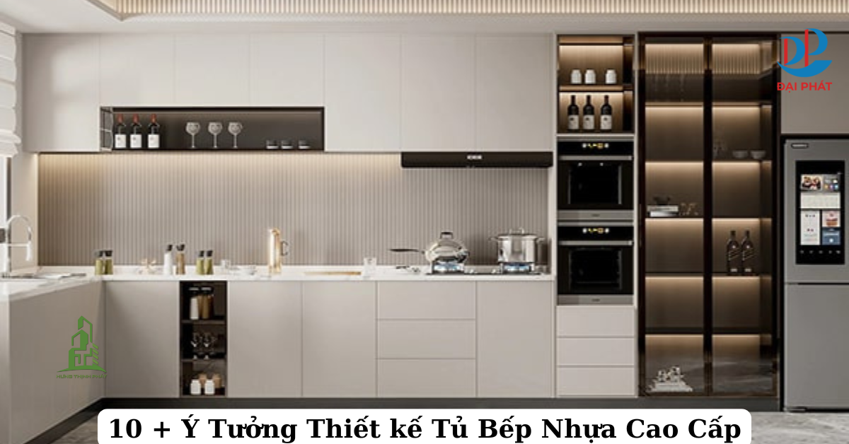 10+ Ý Tưởng Thiết Kế Tủ Bếp Nhựa Cao Cấp – Sự Kết Hợp Giữa Thẩm Mỹ Và Công Năng