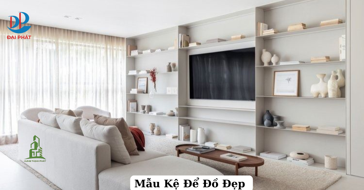 KỆ ĐỂ ĐỒ ĐẸP 2025 – BIẾN KHÔNG GIAN NHÀ BẠN THÀNH TÁC PHẨM NGHỆ THUẬT